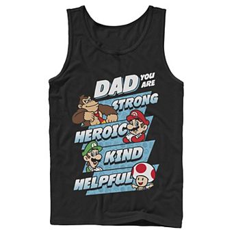 Men's Nintendo Super Mario Dad You Are Tank Top