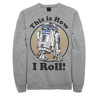 Men's Star Wars R2-D2 How I Roll Sweatshirt Pullover