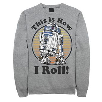 Men's Star Wars R2-D2 How I Roll Sweatshirt Pullover