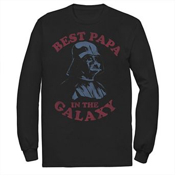 Men's Star Wars Darth Vader Retro Best Papa Tee