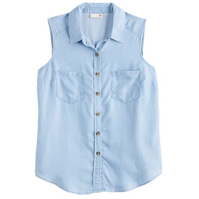 Juniors' SO® Sleeveless Shirt