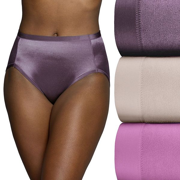 Women's Vanity Fair® Body Caress 3-Pack Hi-Cut Panties 13437