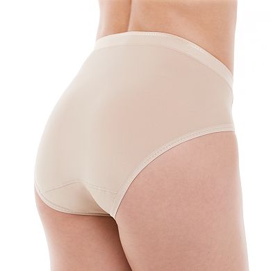 Women's Vanity Fair 3-Pack Comfort Where it Counts Hicut Panties