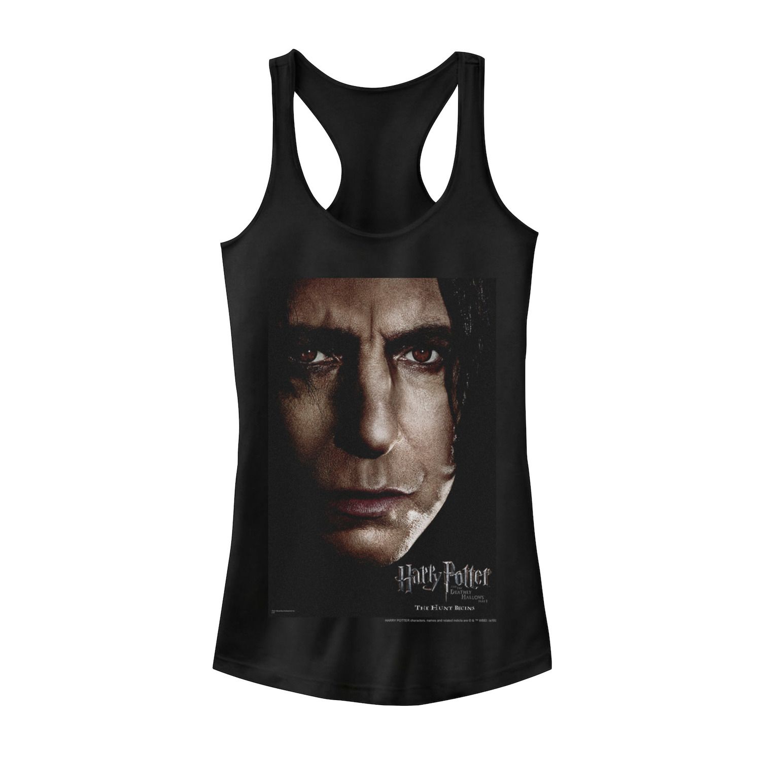 Image for Harry Potter Juniors' And The Deathly Hallows Snape Poster Tank Top at Kohl's.