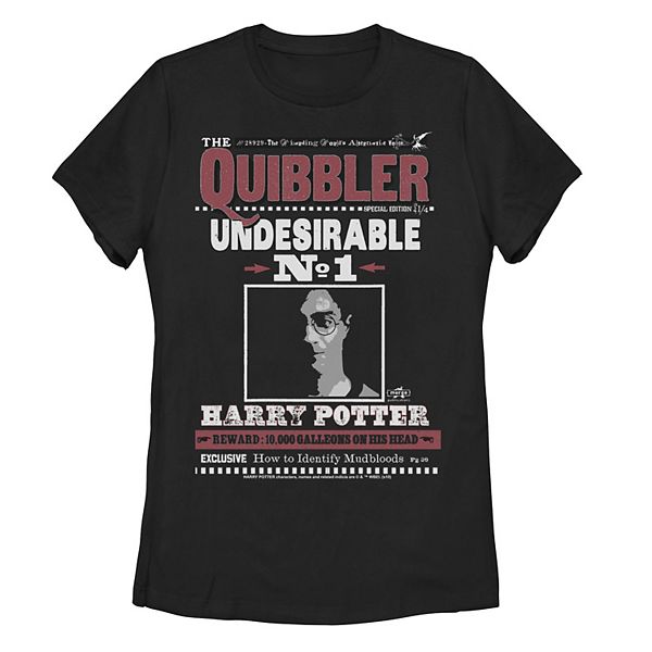 Harry Potter Quibbler Undesirable Harry Potter Sweatshirt