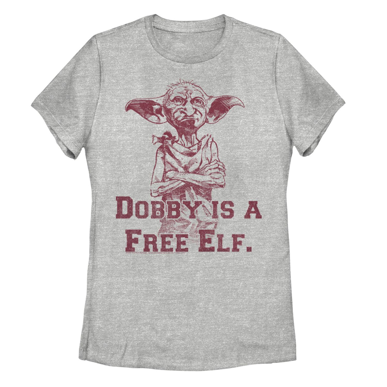 Image for Harry Potter Juniors' Dobby Is A Free Elf Sketch Tee at Kohl's.
