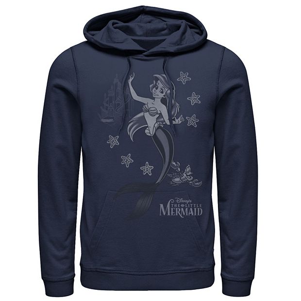 Men s Disney s The Little Mermaid Under The Sea Hoodie