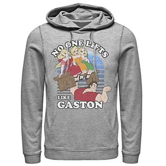 Disney's Beauty And The Beast Men's Lifts Like Gaston Graphic Pullover Graphic Hoodie
