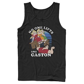 Disney's Beauty And The Beast Men's Lifts Like Gaston Tank Top