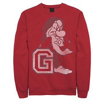 Men's Disney's Snow White and the Seven Dwarfs Grumpy Pullover Sweatshirt