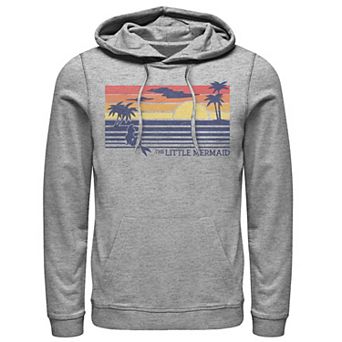 Disney's The Little Mermaid Sunset Poster Style Men's Pullover Hoodie