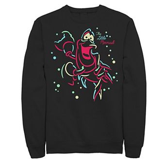 Disney's The Little Mermaid Neon Sebastian Men's Sweatshirt