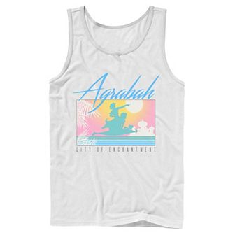 Men's Disney Aladdin Agrabah "City of Enchantment" Poster Tank Top