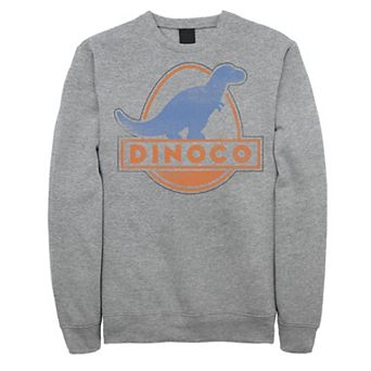 Men's Disney Pixar Cars Iconic DINOCO Gas Station Logo Pullover Fleece