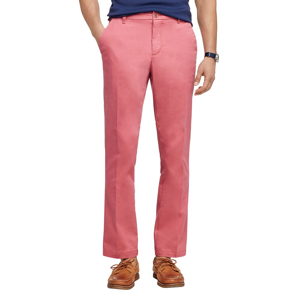Men's IZOD Performance Straight-Fit Flat-Front Chino Pants