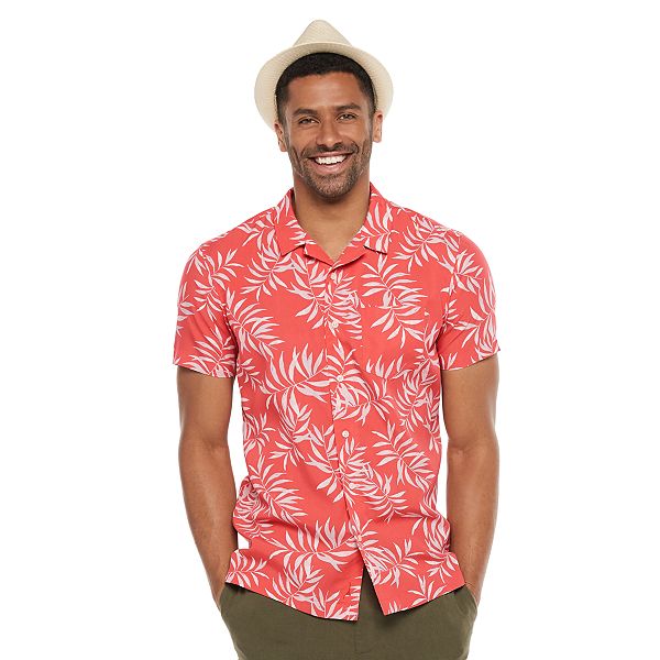 Men's Marc Anthony SlimFit Hawaiian Shirt