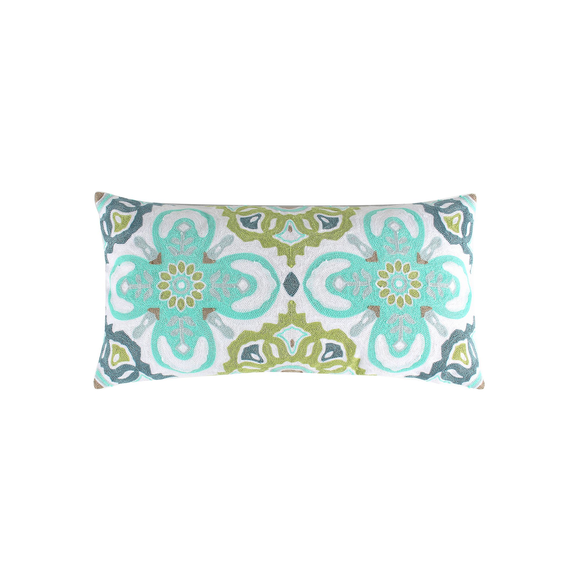 Cressida Medallion Throw Pillow, Blue