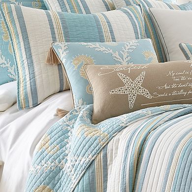 Kailua Quilted Throw Pillow