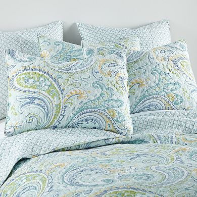 Levtex Cortona Paisley Quilt Set