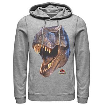Men's Jurassic Park T-Rex Head Roar Pullover Hoodie