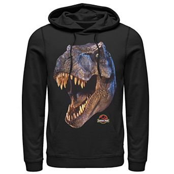 Men's Jurassic Park T-Rex Head Roar Pullover Hoodie