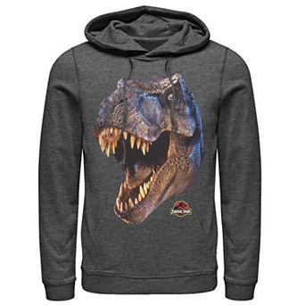 Men's Jurassic Park T-Rex Head Roar Pullover Hoodie