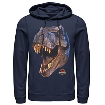 Men's Jurassic Park T-Rex Head Roar Pullover Hoodie