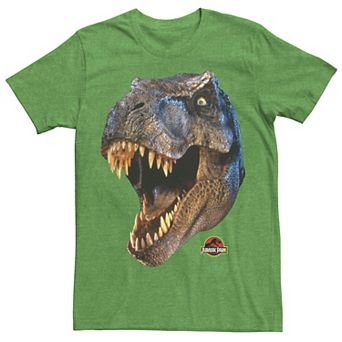 Men's Jurassic Park T-Rex Head Roar Tee