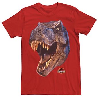Men's Jurassic Park T-Rex Head Roar Tee