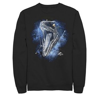 Men's Jurassic World Raptor Roaring Constellation Sweatshirt