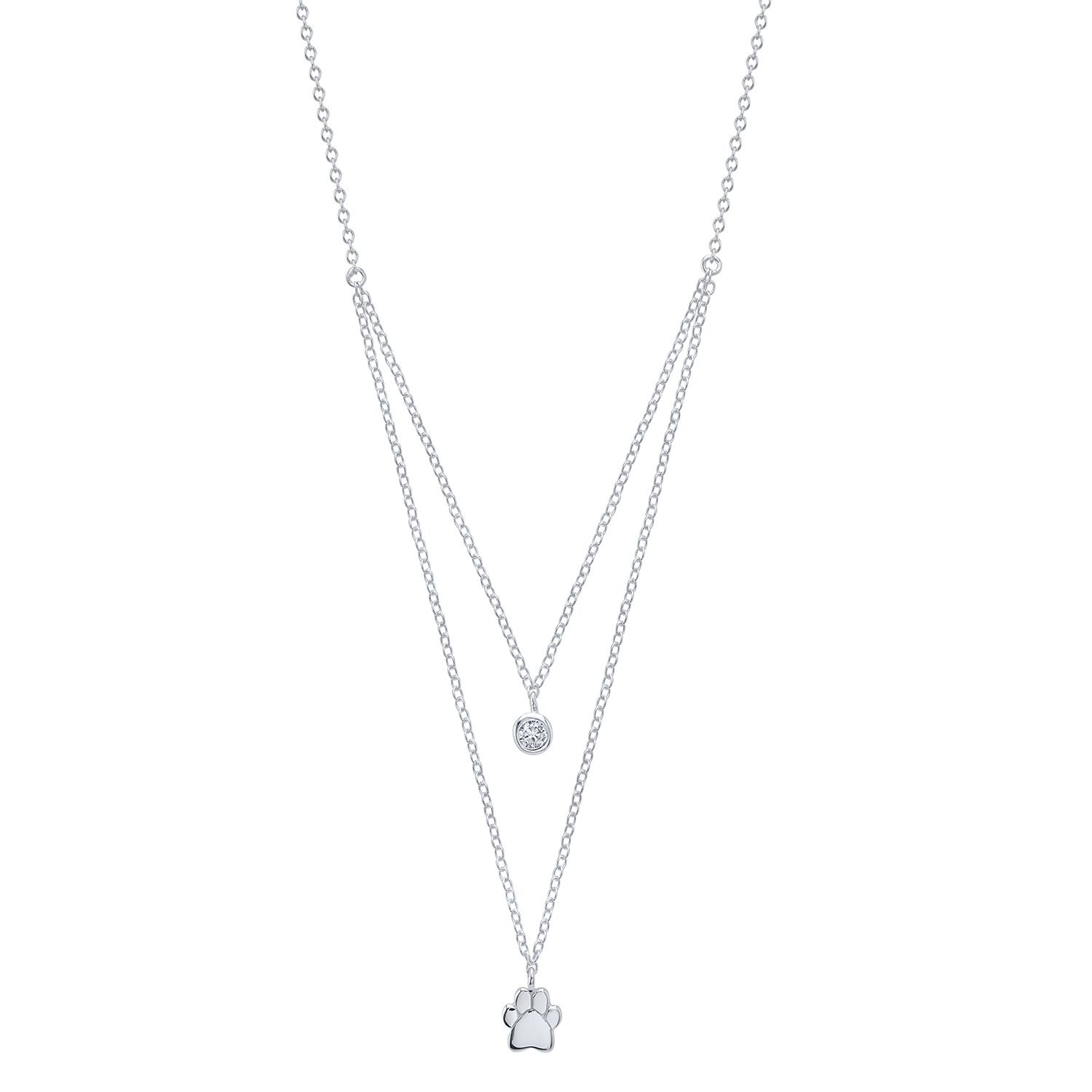 paw print necklace kohls