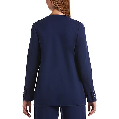 Women's Rafaella Effortless Essential Open-Front Cardigan