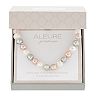 Aleure Sterling Silver Dyed Freshwater Cultured Pearl Necklace