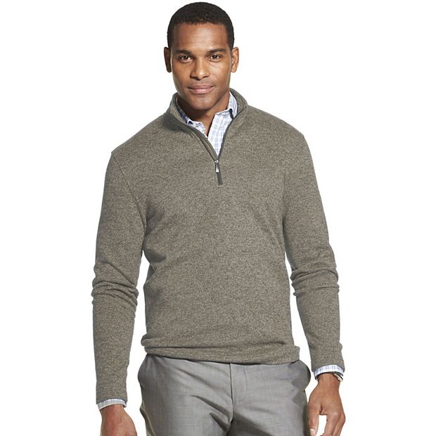 Van heusen hotsell quarter zip sweater