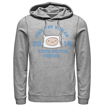 Men's Adventure Time Finn The Human Youth Culture Forever Pullover Hoodie