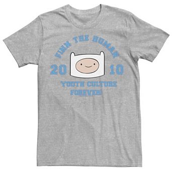 Men's Adventure Time Finn The Human Youth Culture Forever Graphic Tee
