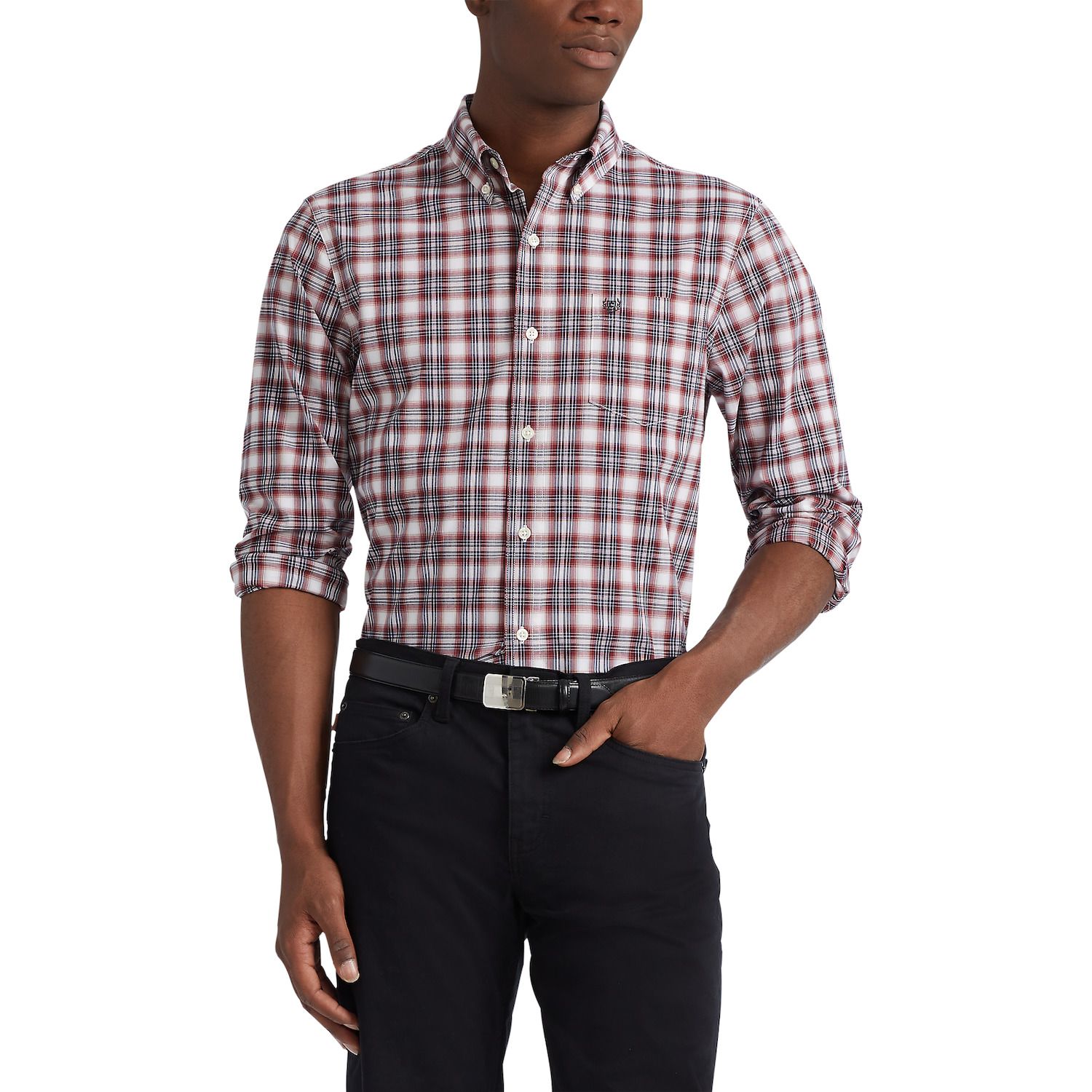 chaps stretch easy care shirts