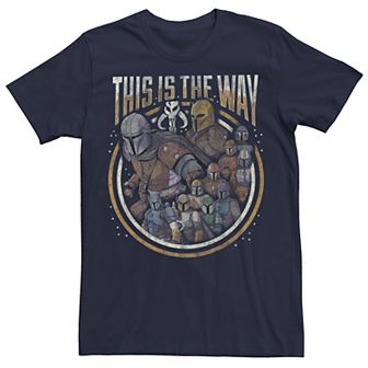 Men's Star Wars The Mandalorian Group Shot This Is The Way Tee