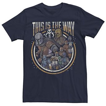 Men's Star Wars The Mandalorian Group Shot This Is The Way Tee