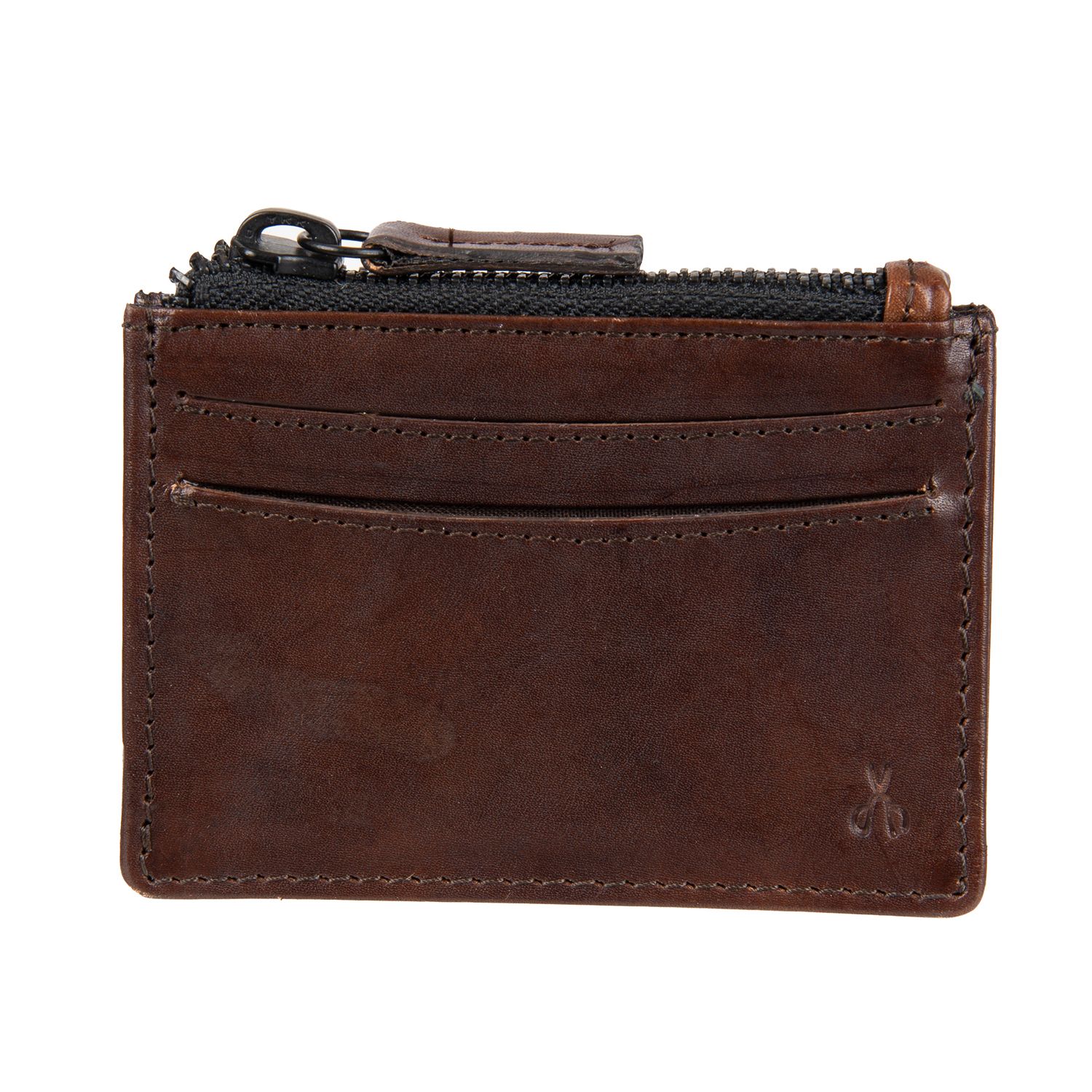 mens leather card case wallet