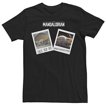 Men's Star Wars The Mandalorian The Child Photo Memories Tee