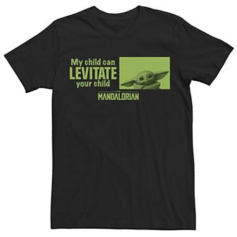 Men's Star Wars The Mandalorian My Child Can Levitate Your Child Tee