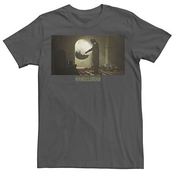Men's Star Wars The Mandalorian The Child aka Baby Yoda First Meeting Tee