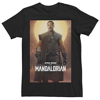 Men's Star Wars The Mandalorian Greef Karga Character Poster Tee