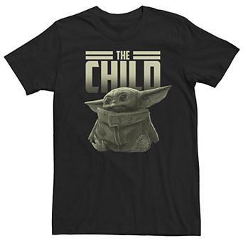 Men's Star Wars The Mandalorian The Child aka Baby Yoda Portrait Tee
