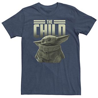 Men's Star Wars The Mandalorian The Child aka Baby Yoda Portrait Tee