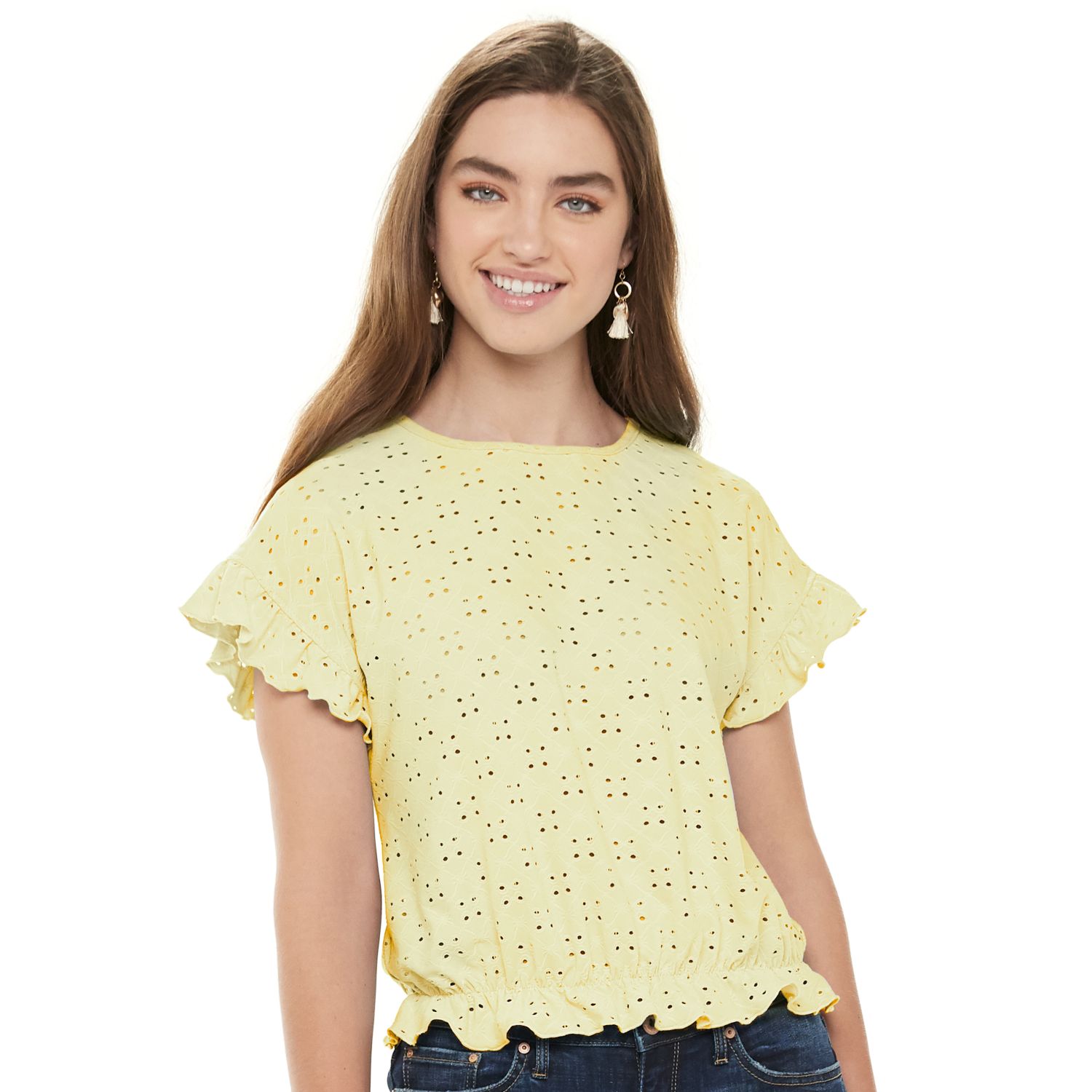 banded bottom tops kohls
