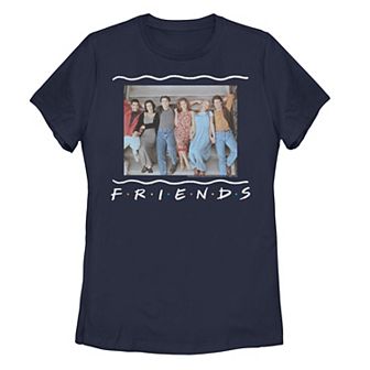 Juniors' Friends Porch Photo Graphic Tee