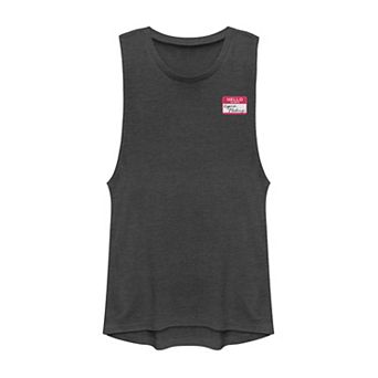Juniors' Friends Regina Phalange Nametag Tank Top
