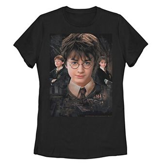 Juniors' Harry Potter And The Chamber Of Secrets Characters Graphic Tee
